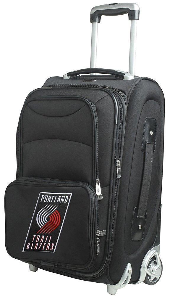 Portland Trail Blazers NBA Team 21-Inch Carry-On Luggage - Lightweight Spinner Suitcase for Travel, Business Trips & Weekend Getaways