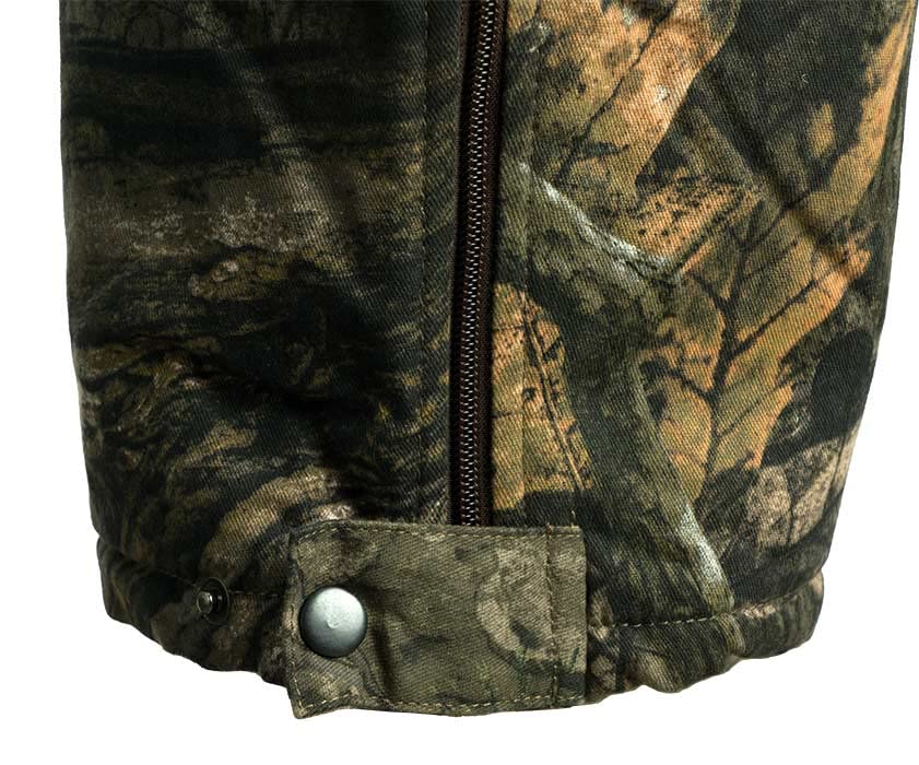 SCENTBLOCKER Shield Series Commander Insulated Hunting Bibs for Men - Scent Control Camo Pants for Cold Weather Hunting & Outdoor Activities