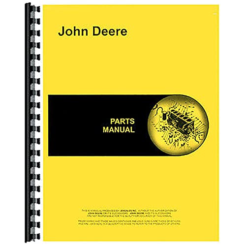 John Deere 111 Disc Parts Manual - Genuine Replacement Parts for Tractor Disc Harrow - Perfect for Farming, Landscaping & Agricultural Maintenance