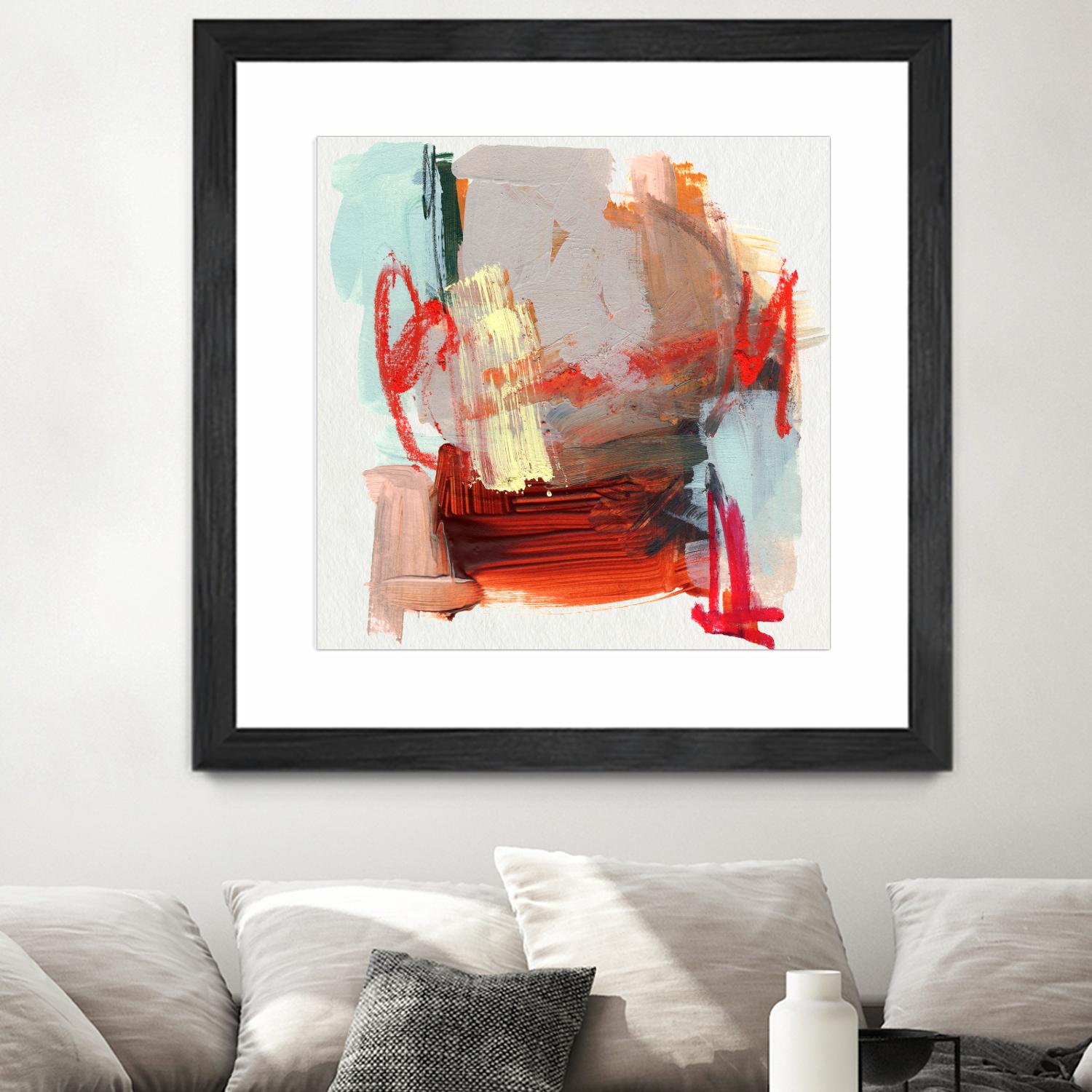 Abstract Metro Maps III - Modern Wall Art Prints for Home & Office Decor | Perfect for Living Room, Bedroom, or Workspace