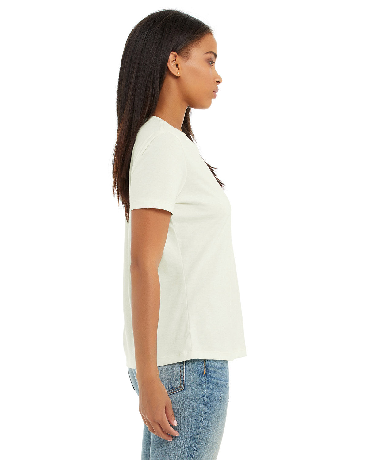Bella + Canvas B6400 Women's Relaxed Fit Jersey Short Sleeve T-Shirt - Soft Cotton Tee for Casual Wear, Workout & Everyday Comfort