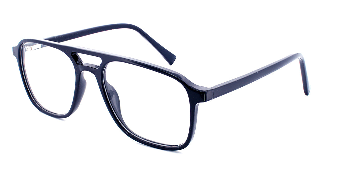 Contemporary Plastic Aviator Reading Glasses GTR 9067 Navy Blue - Lightweight & Stylish Eyewear for Reading, Driving, and Outdoor Activities