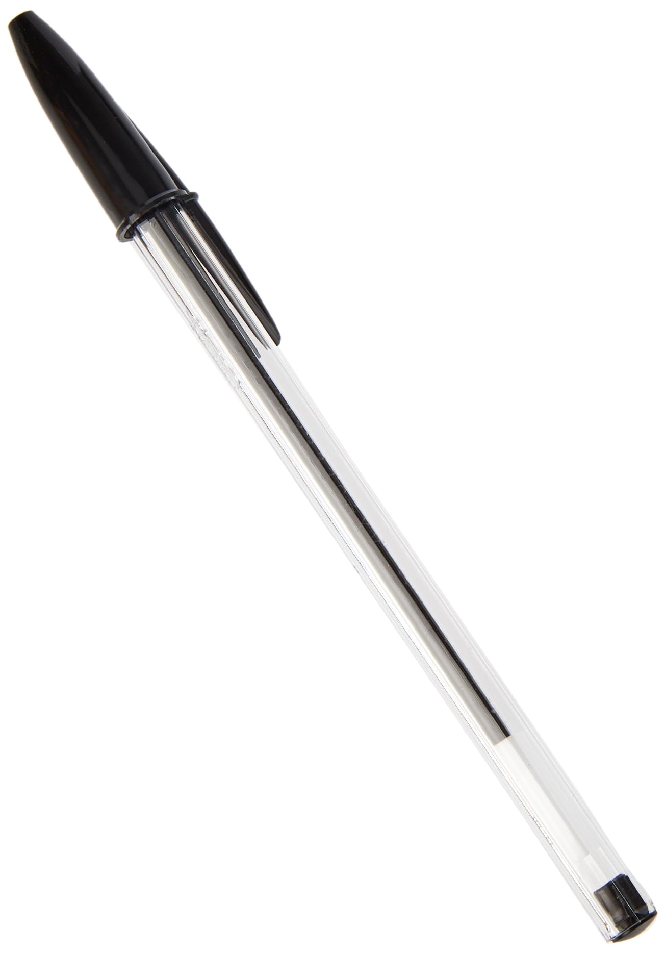 Bic Cristal Original Ballpoint Pens - 50 Pack, Black Ink, Medium Point 1.0mm - Smudge-Free Writing for School, Office & Everyday Use - Bulk Pack of Smooth Writing Pens