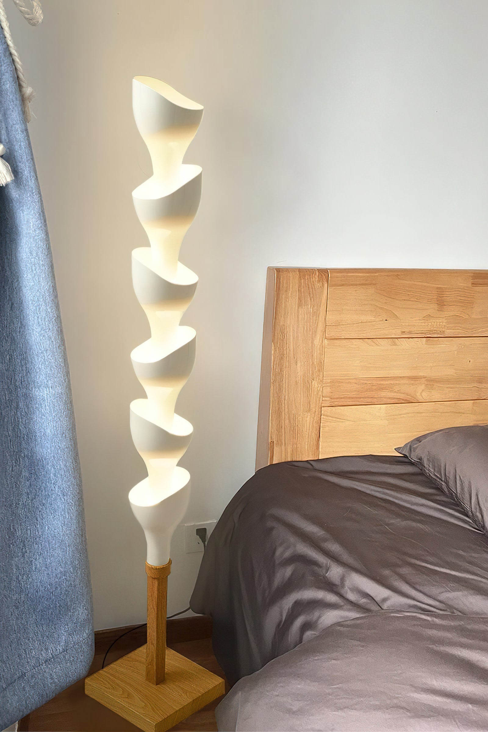 Modern LED Floor Lamp with Adjustable Brightness - Perfect for Living Room, Bedroom, and Office Lighting Decor