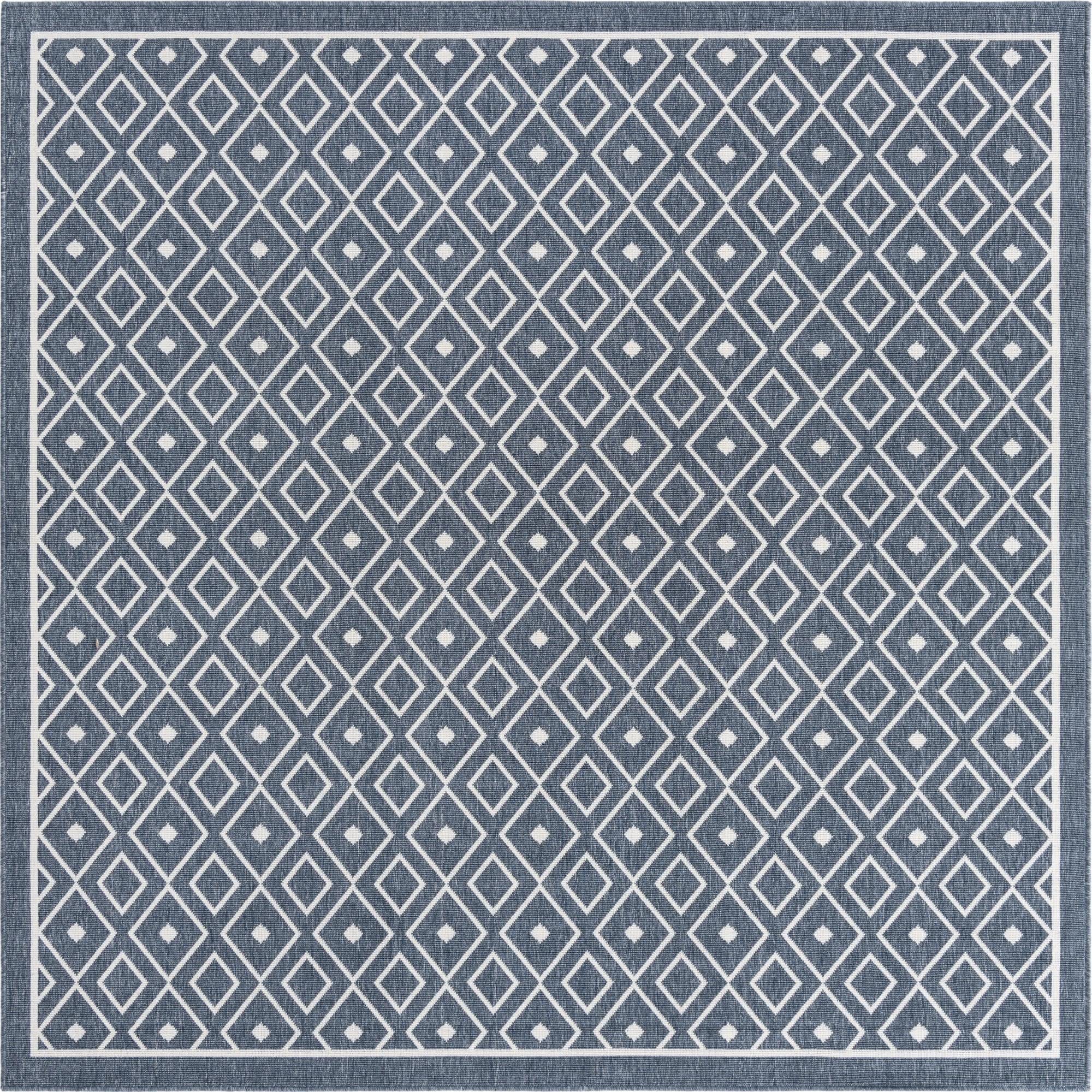 Unique Loom Outdoor Trellis Collection Area Rug - Kafes (7'10