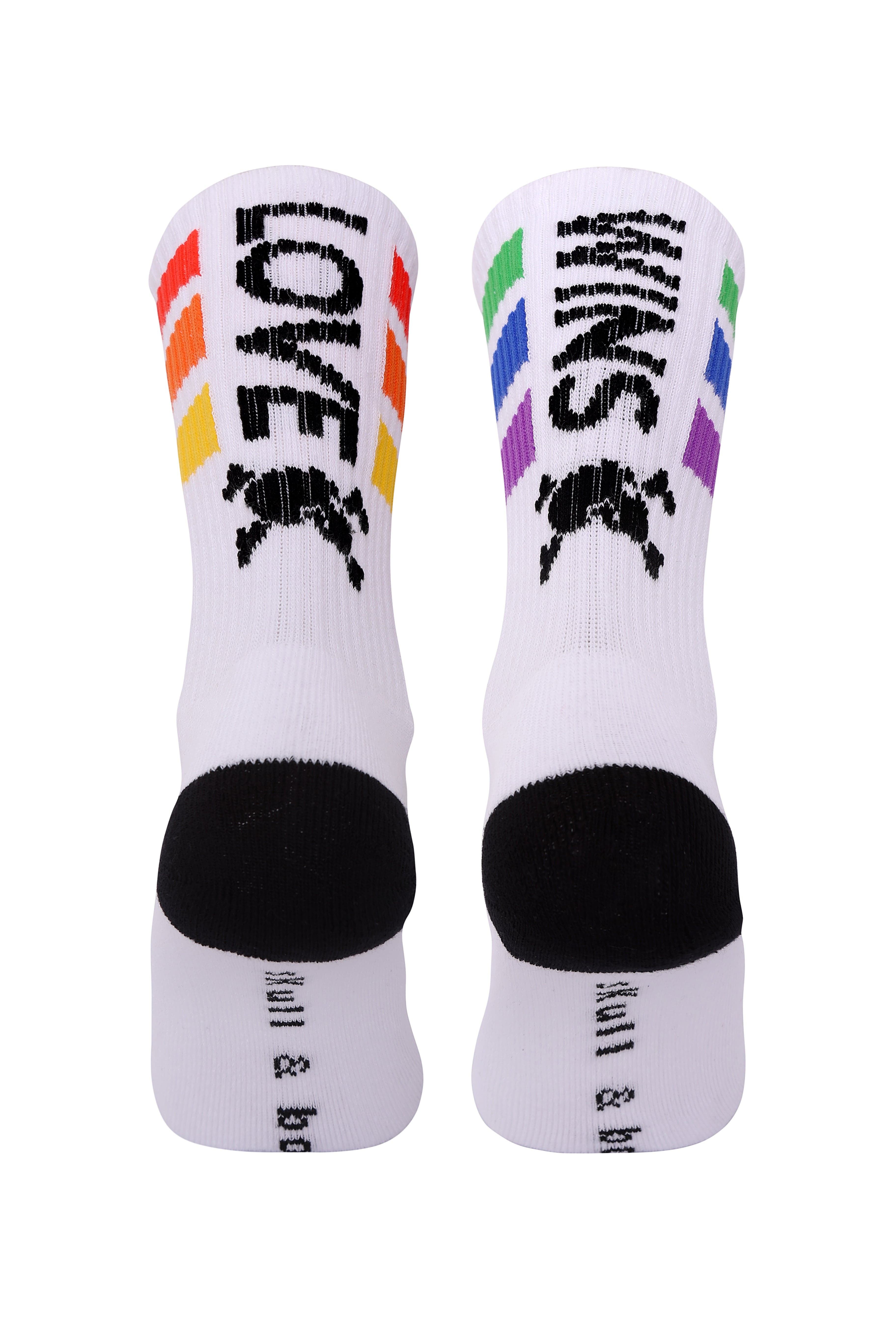 Limited Edition Love Wins Socks - White LGBTQ+ Pride Socks for Men & Women - Perfect for Pride Month, Valentine's Day & Everyday Wear
