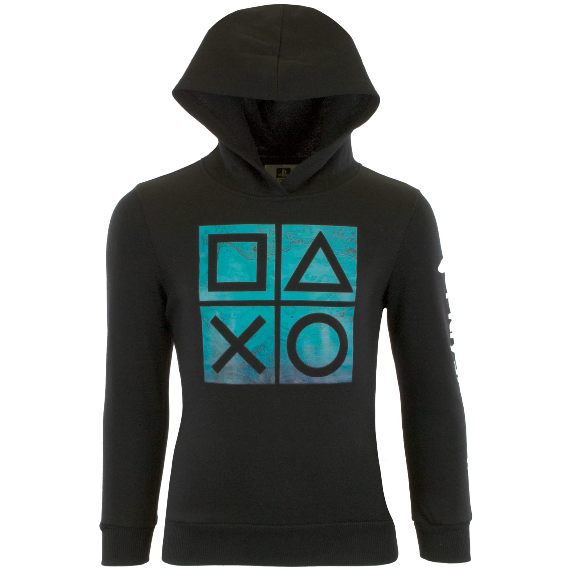 PlayStation Boys Pullover Hoodie - Sony Gaming Sweatshirt for Kids & Teens | Comfortable Hooded Jacket for Casual Wear, Gaming Sessions & Outdoor Activities