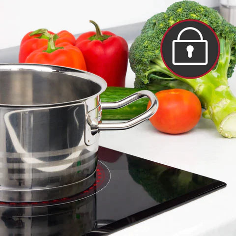 Empava 30-Inch 5-Burner Black Electric Radiant Cooktop - 30REC13 - Perfect for Modern Kitchens, Home Cooking & Professional Chefs
