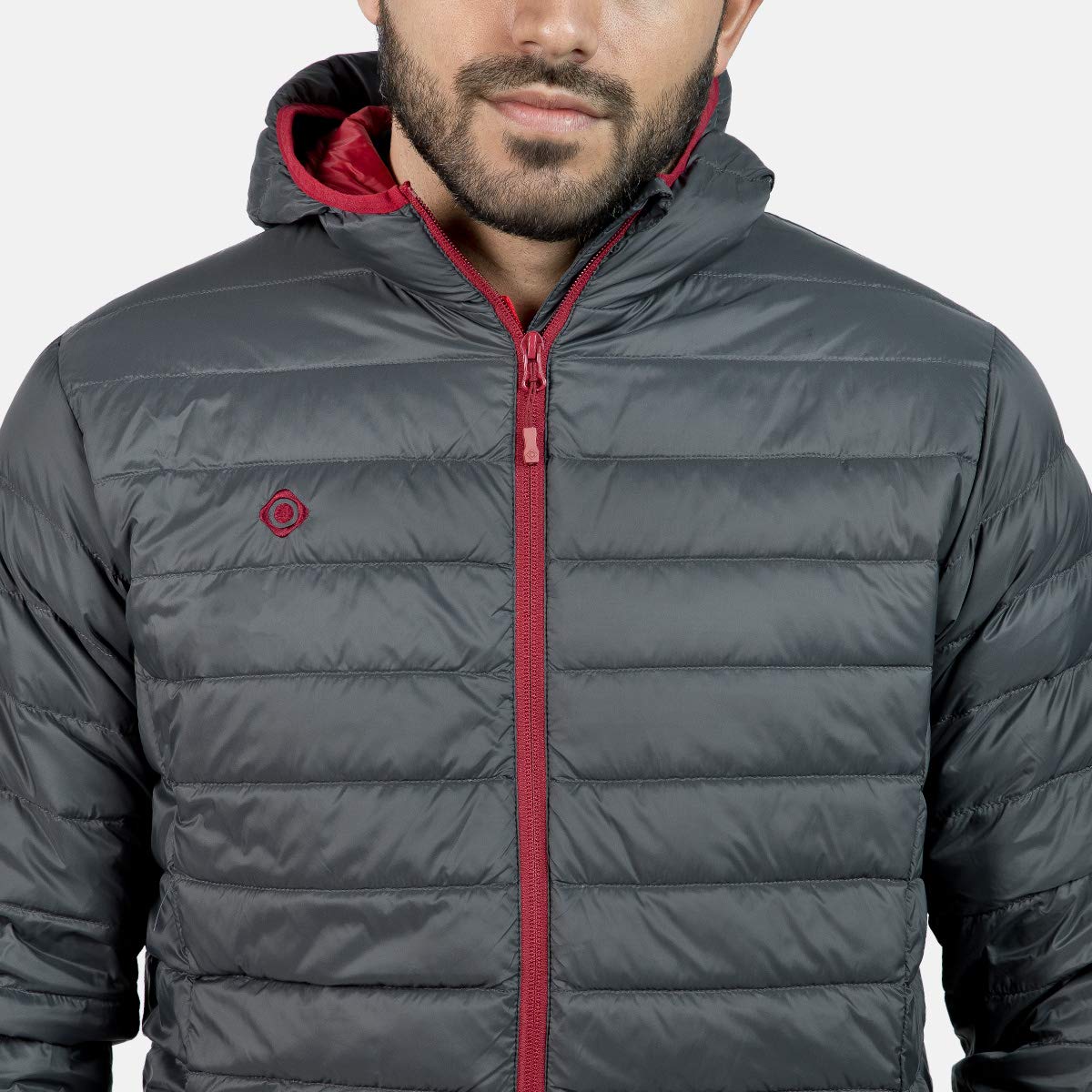 Florenz Men's Rock Climbing Jacket - Waterproof Windproof Outdoor Jacket for Hiking & Mountaineering (Black, 3XL) - Perfect for Cold Weather Adventures and Extreme Sports
