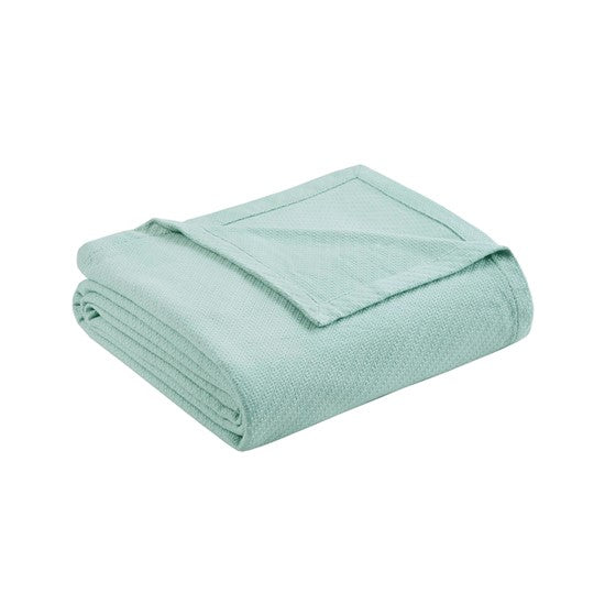 Ultra Soft Liquid Cotton Blanket - Breathable & Lightweight All-Season Bedding for Cozy Sleep - Perfect for Home, Hotel, and Travel Use