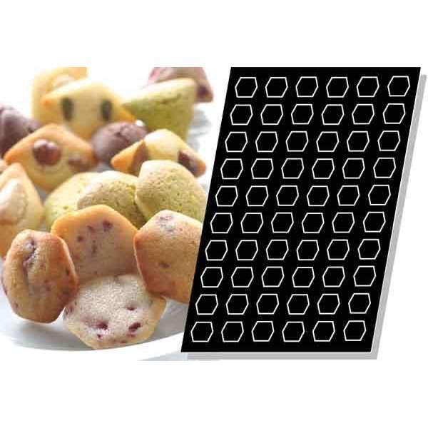 Hexagon Silicone Mold for Baking, Soap Making, Candle Making, and DIY Crafts - Perfect for Resin, Chocolate, and Ice Cube Trays