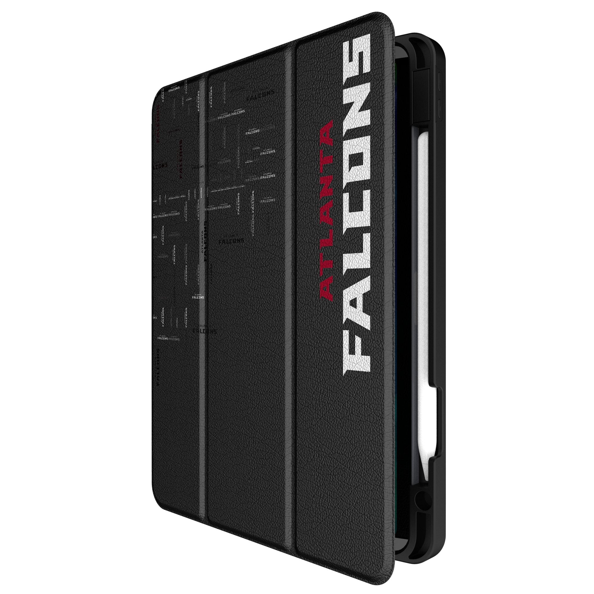 Atlanta Falcons NFL Team Logo Quilted Tablet Case for Apple iPad 10.2 inch - Perfect for School, Work, and Travel Protection