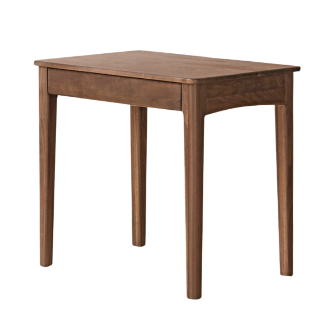23.6x22x29.5 inch / 60x56x75 сm / rich dark walnut color / desk