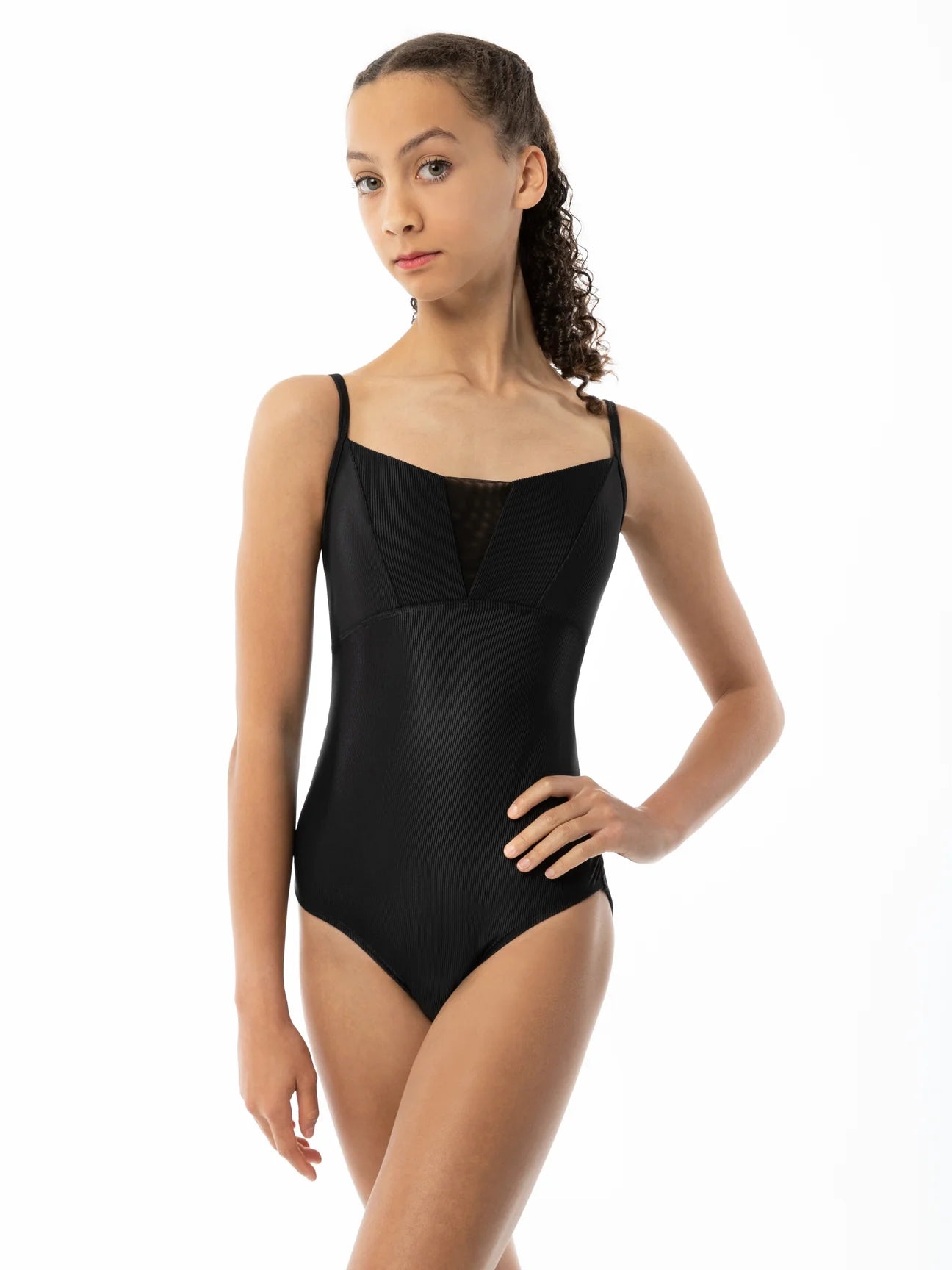 2521A Audition V Front Camisole Leotard - Stretch Ballet Dance Leotard for Women & Girls - Perfect for Ballet Class, Dance Practice & Performance