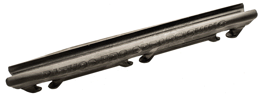 Pathos Sepia Roller Speargun Stabilizer for Circular Pipe - Durable Spearfishing Accessory for Underwater Hunting & Freediving Adventures