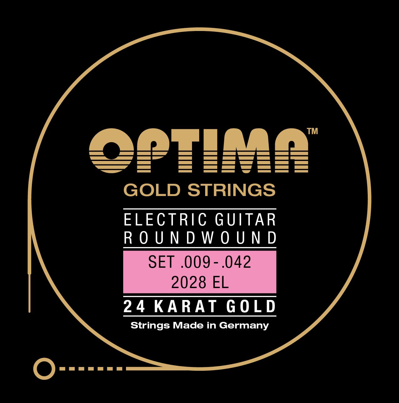 Premium Electric Guitar Strings (221803) - High-Quality Nickel Wound for Bright Tone & Longevity - Perfect for Rock, Blues & Metal Performances