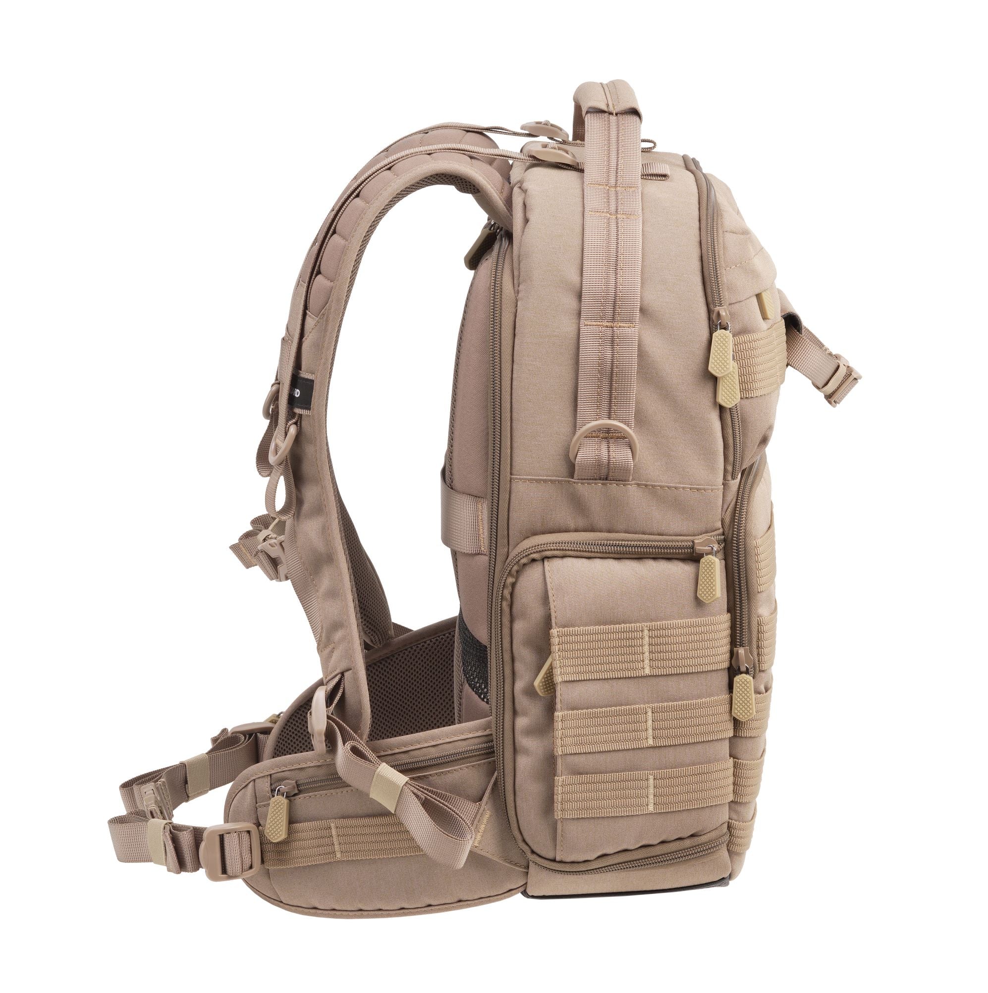 VEO RANGE T 45M BG Waterproof Hiking Backpack - Lightweight Travel Daypack for Outdoor Adventures, Camping & Daily Commute (Beige)