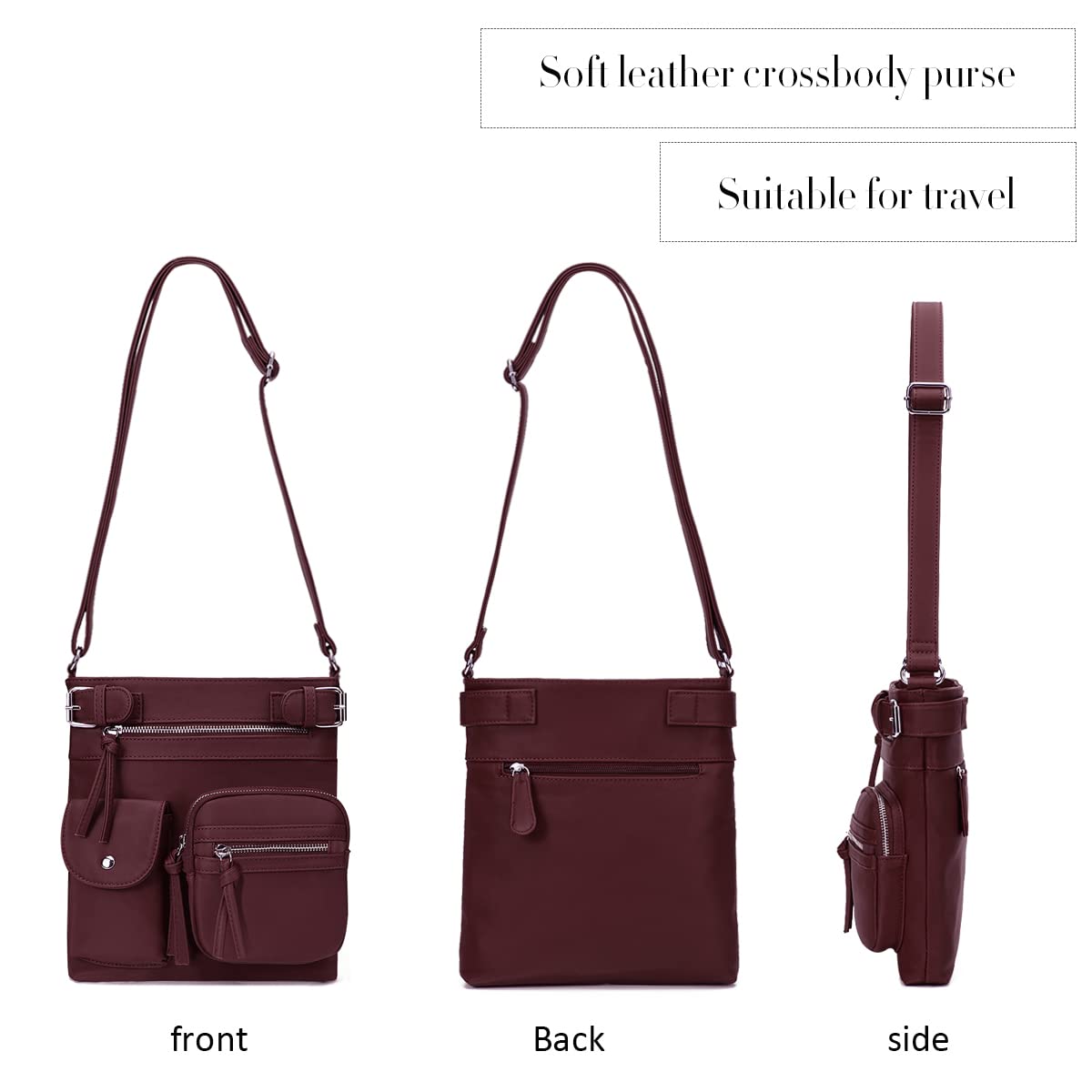 Stylish KL928 Small Crossbody Bag for Women - Fashion Shoulder Handbag Purse Perfect for Work, Travel & Everyday Use
