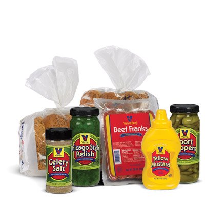 Vienna® Beef - Authentic Chicago Style Hot Dog Kit (16 Pack) | Perfect for BBQs, Parties & Game Day Snacks