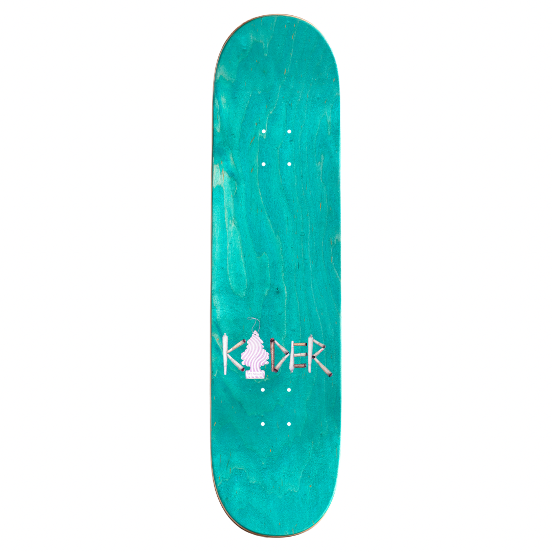 VIOLET Kader Trash Doll Skateboard Deck 8 Inch Purple - Perfect for Street Skating & Collector's Display