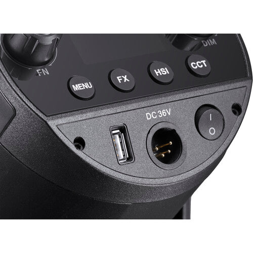 Godox SZ150R 150W RGB LED Monolight with Zoom - Professional Studio Lighting for Photography, Videography, and YouTube Content Creation