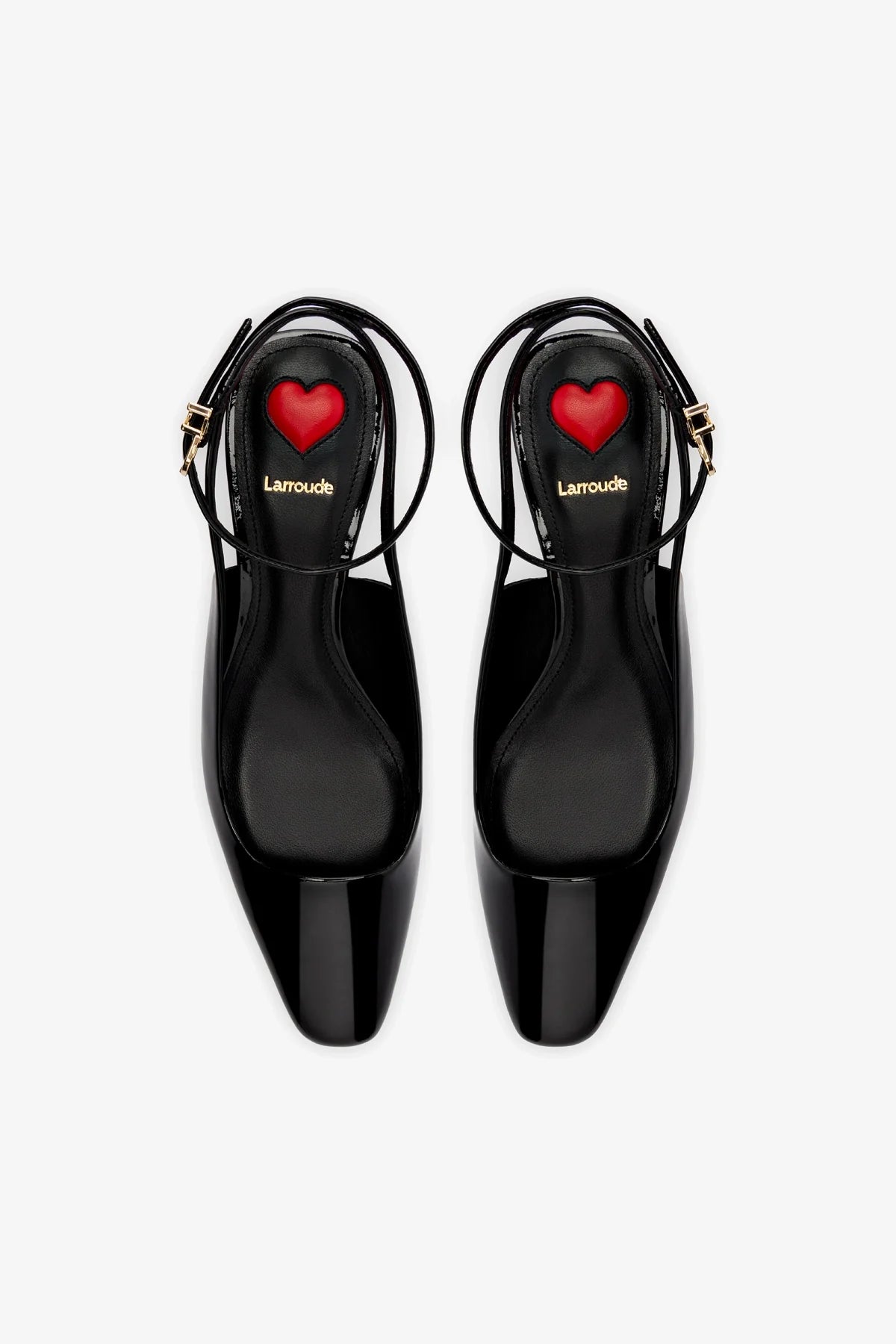 Amal Pump Shoes - Black Patent Leather Women's Heels for Work, Party & Special Occasions