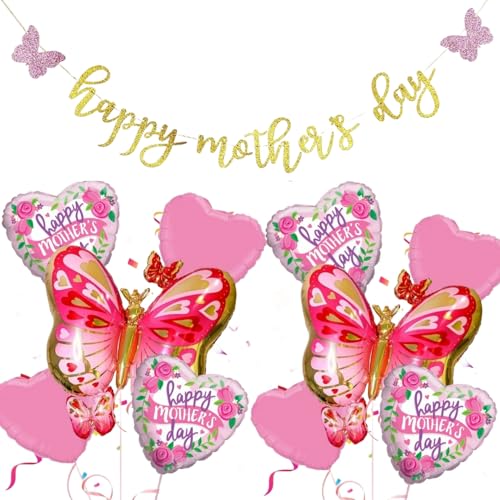 Hot Pink Butterfly W. Banner
