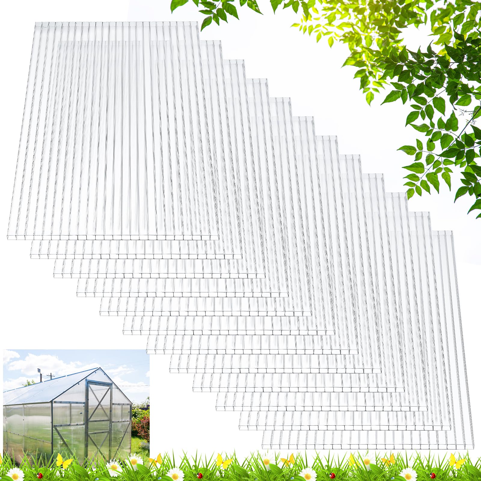 Tatuo 12 Pack 6'x2'x0.16