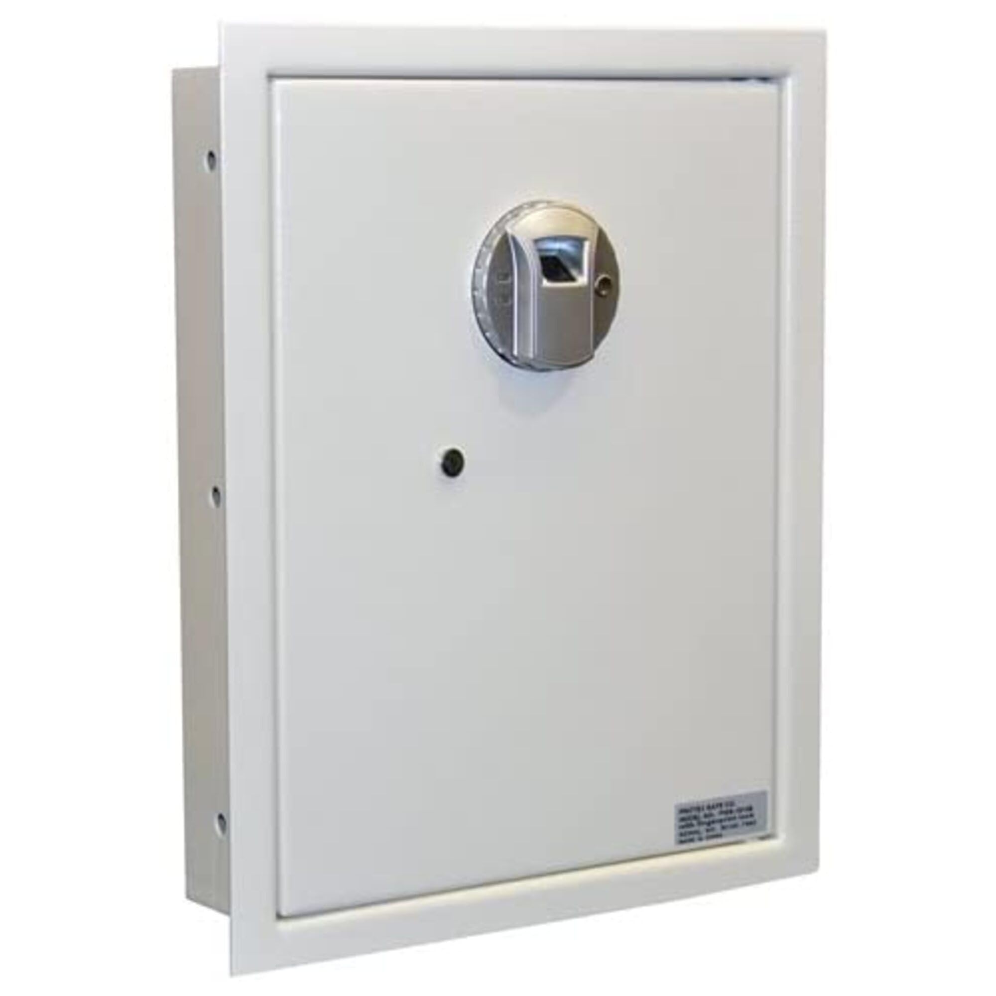 Protex Safe FW-1814Z Fingerprint Wall Safe - Biometric & Digital Electronic Locking System, Burglary Resistant Security Box with Velvet Interior, Auto Door Opening & 2 Removable Shelves - Perfect for Home, Office, Hotel or Bedroom to Protect Jewelry, Cash & Valuables