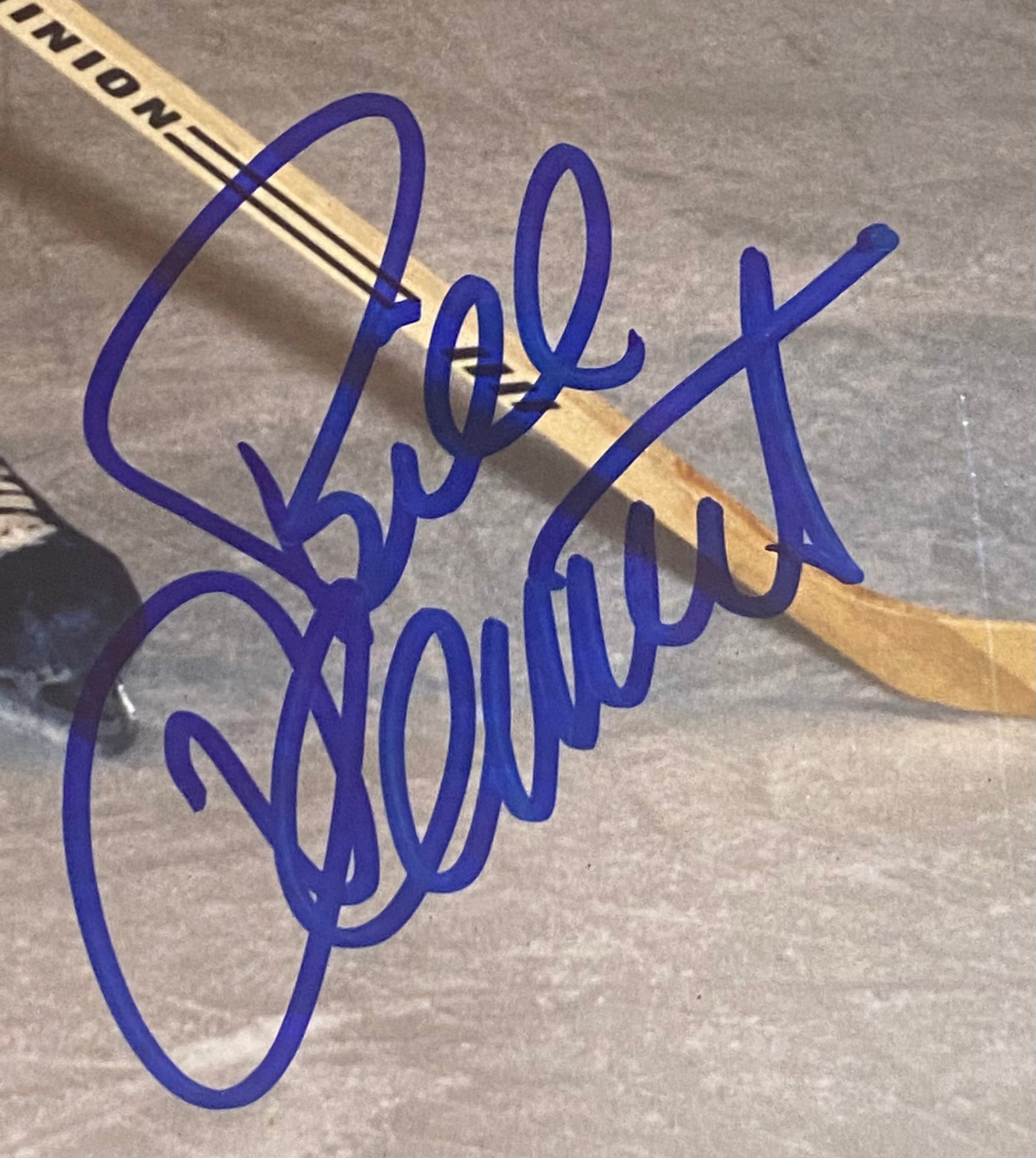 Bill Clement Autographed 8x10 Philadelphia Flyers Photo with JSA COA AL44198 - Perfect for Sports Memorabilia Collectors and Flyers Fans Display