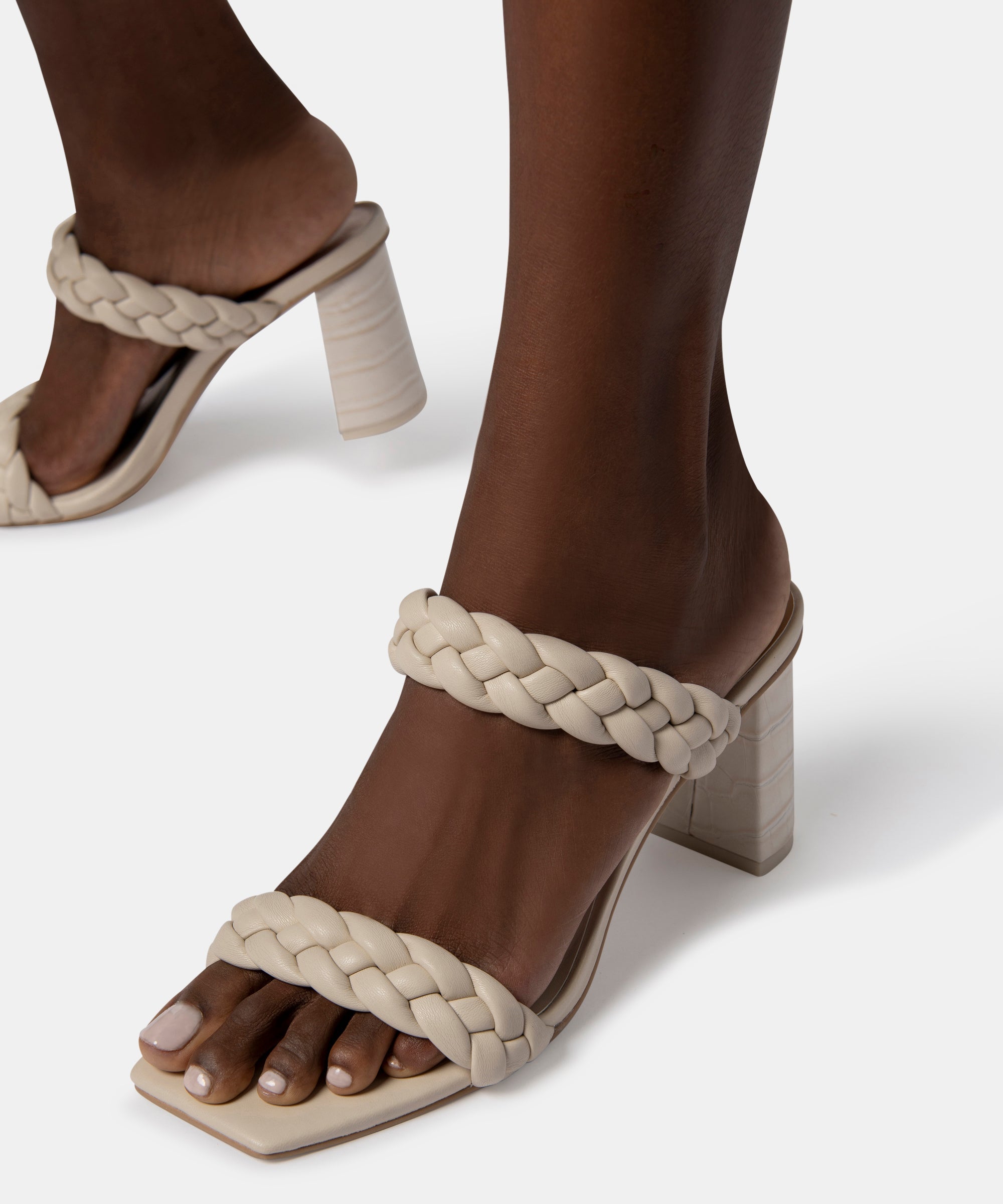 PAILY Ivory Stella Heels - Women's Fashion High Heel Sandals for Parties, Weddings & Evening Events | Comfortable & Stylish Footwear