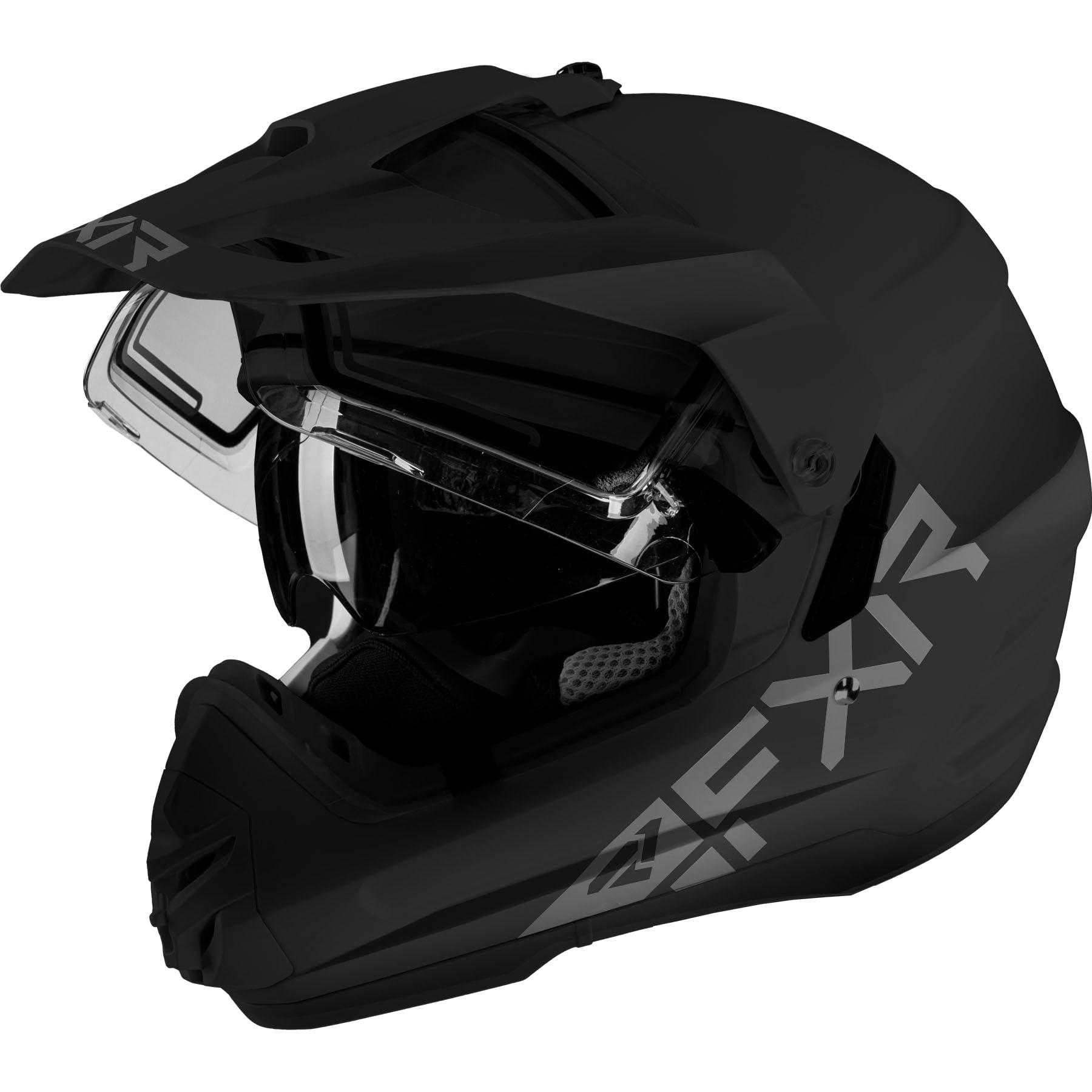 FXR Torque X Prime Electric Shield Helmet 2025 - Black X-Small Motorcycle Helmet for Men | DOT & ECE Certified | Windproof & Anti-Fog Visor | Perfect for Street Riding, Racing & Winter Commuting