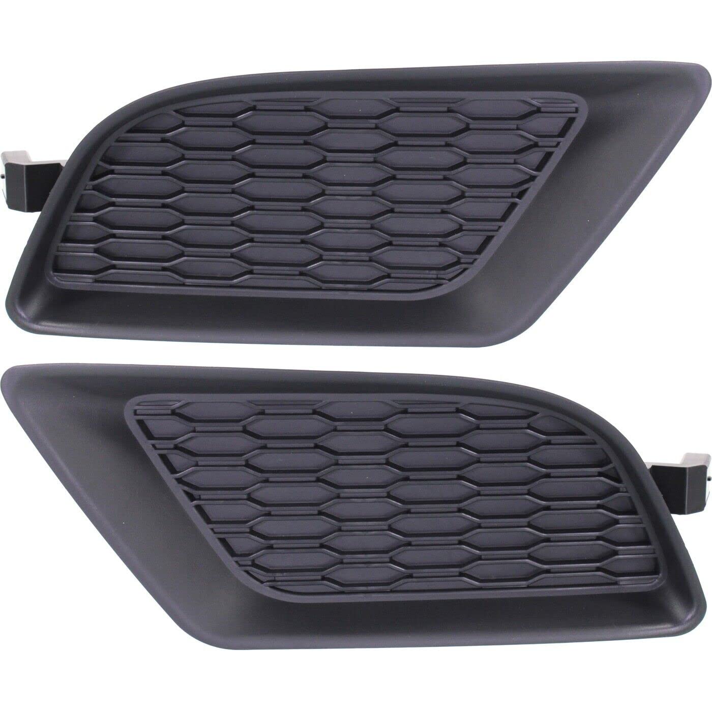 2011-2014 Dodge Charger Fog Light Covers Set - Driver & Passenger Side (LH & RH) - OEM 68092570AA & 68092571AA - Perfect for Off-Road Protection & Custom Car Styling