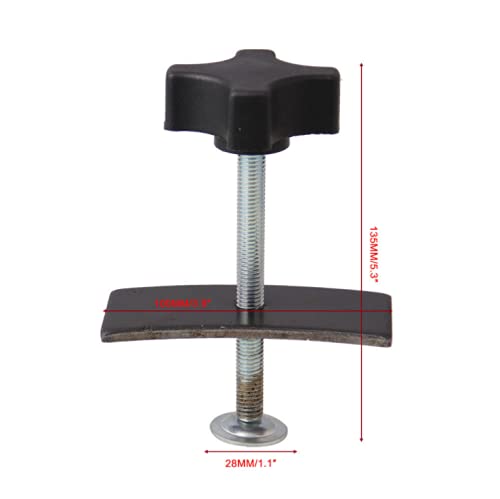 Disc Brake Pad Spreader & Caliper Piston Compressor Tool - Heavy Duty Steel Brake Press for Precise Even Compression | Perfect for Car, Truck & Motorcycle Brake Repair & Maintenance