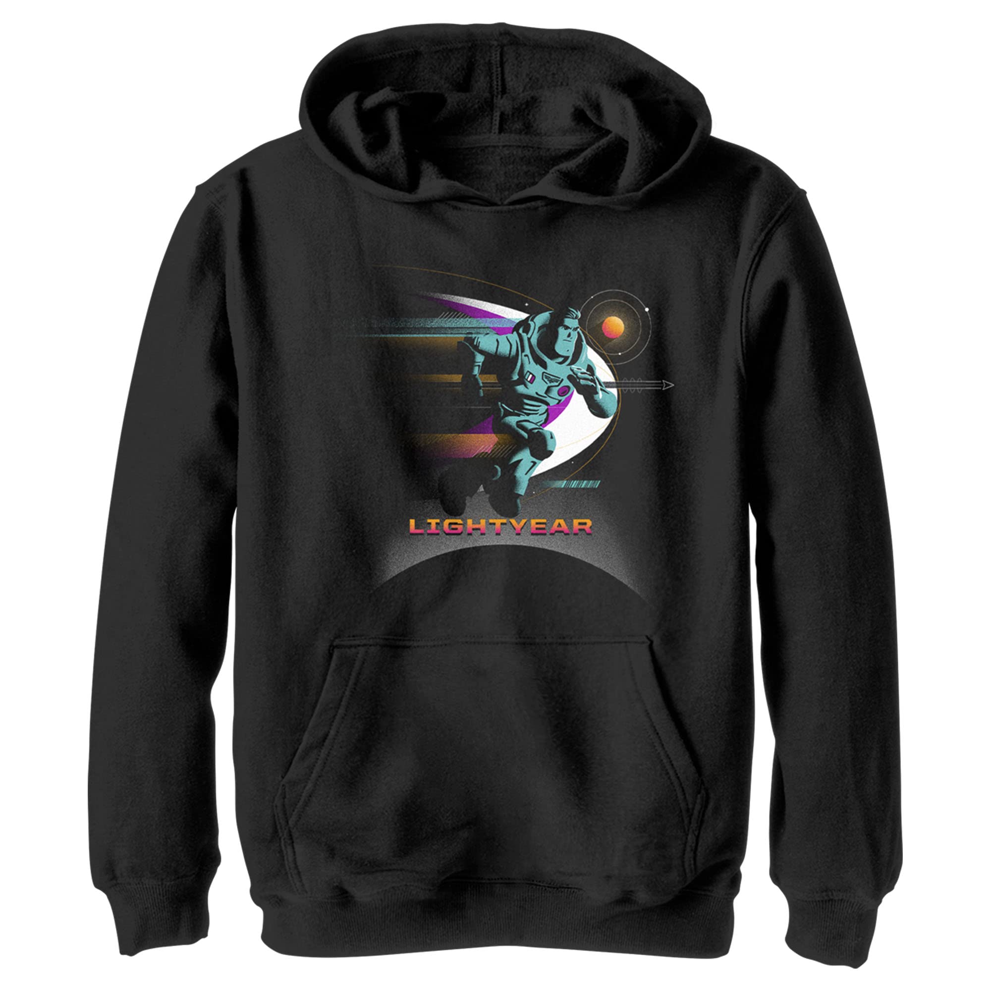 Disney Kids' Buzz Lightyear Hoodie - Soft Fleece Pullover with Graphic Print for Boys & Girls | Perfect for Playdates, School & Outdoor Adventures