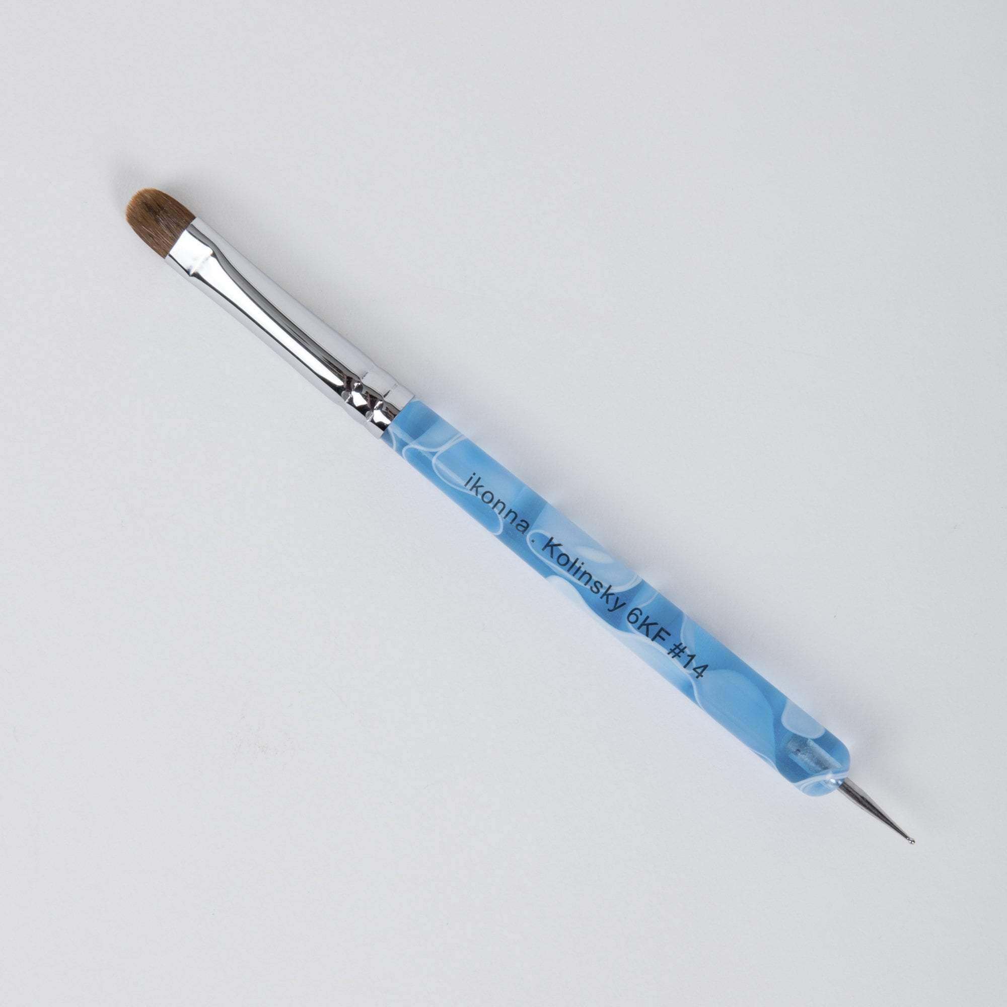 Professional French Gel Nail Art Brushes with Dotting Tools - Perfect for Acrylic, Gel, and Dip Powder Nail Designs - Salon & Home Manicure Kit