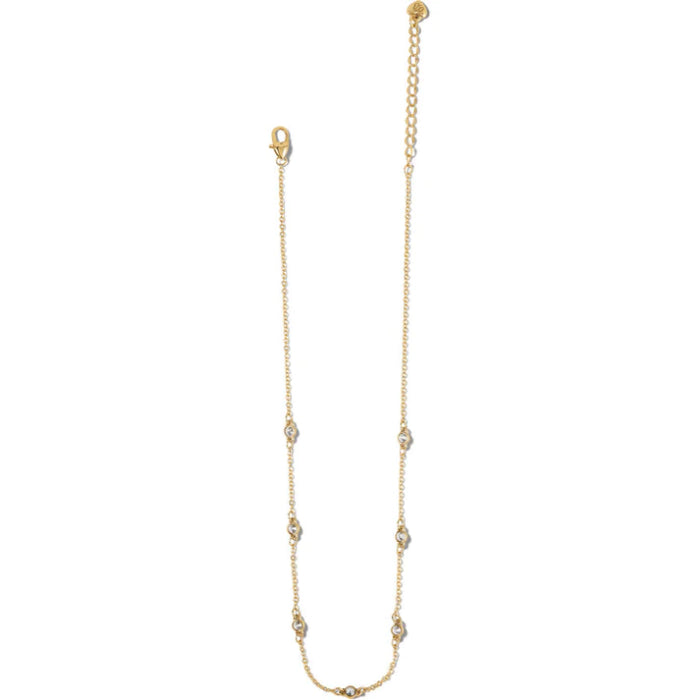 Brighton Illumina Petite Collar Necklace - Elegant Gold Plated Choker for Women | Perfect for Weddings, Date Nights & Special Occasions