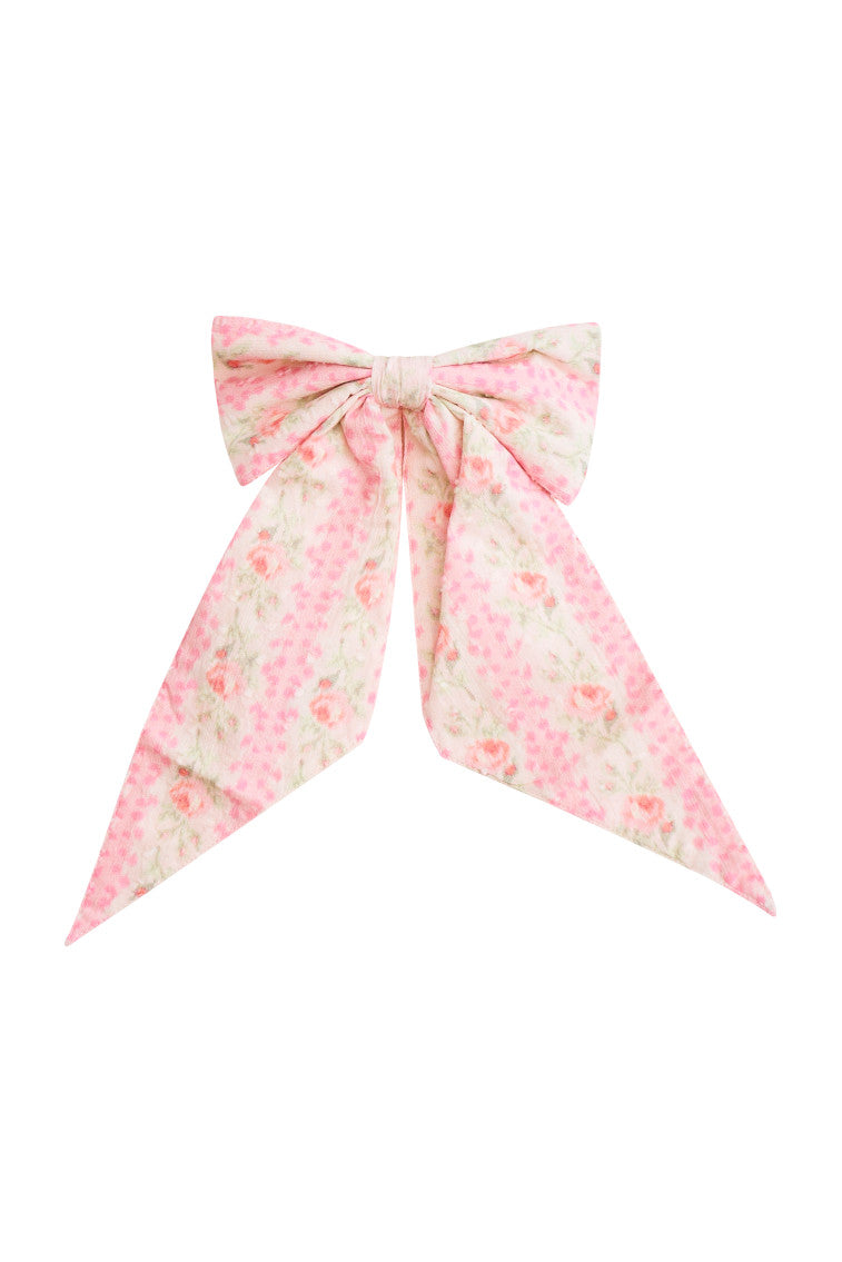 Patchouli Scented Hair Bow Clip - Strawberry Macaroon Scented Hair Accessory for Women & Girls | Perfect for Parties, Weddings & Everyday Style