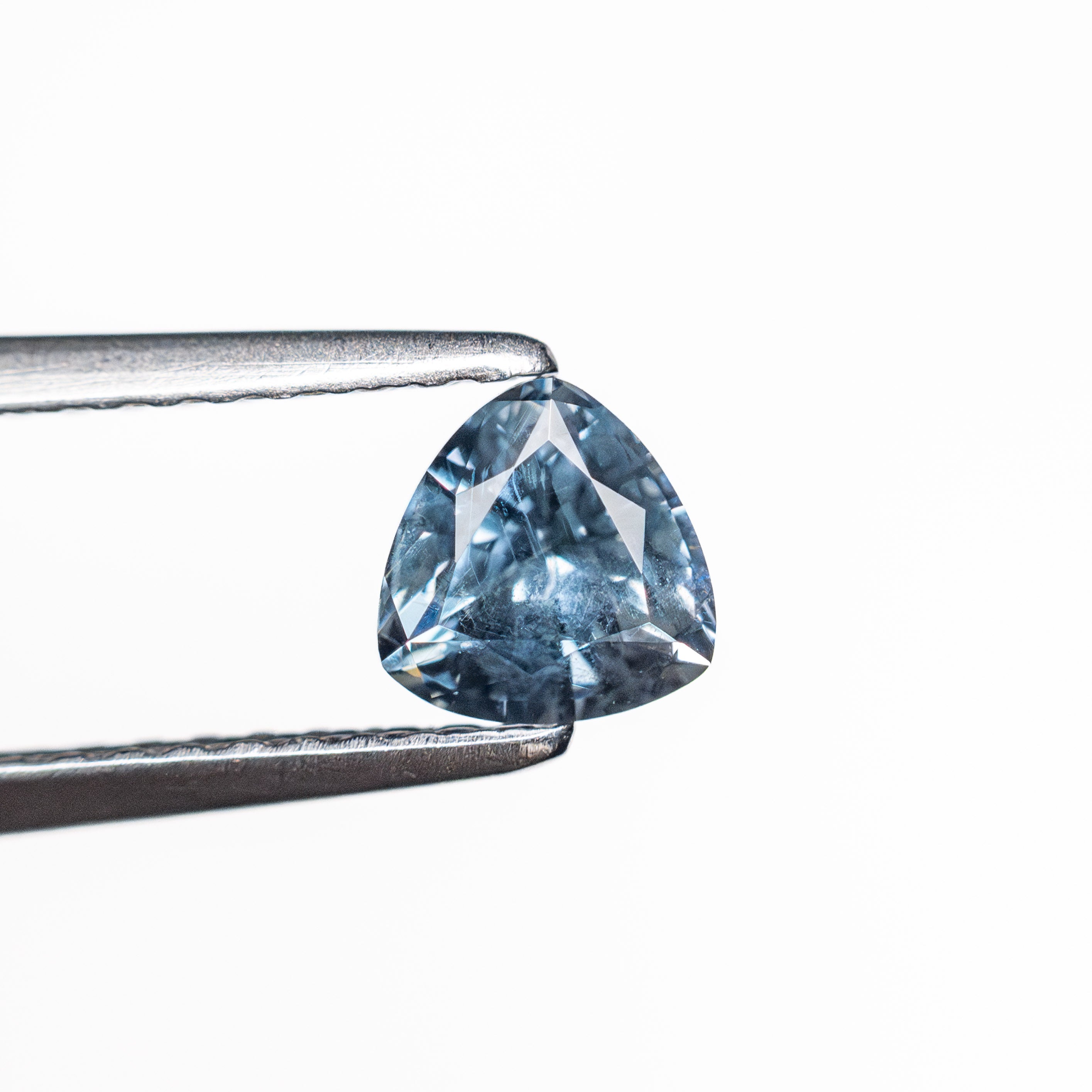 0.69ct Trillion Cut Brilliant Blue Sapphire Gemstone (4.92x4.99x3.67mm) - Natural Loose Stone for Jewelry Making, Engagement Rings & Fine Collections