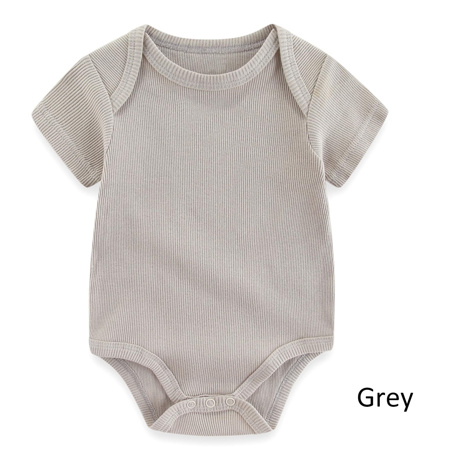 Ruliby Soft Baby Bodysuit for Newborns - Short Sleeve Romper Outfit for Boys & Girls | Perfect for Playtime, Photos & Everyday Wear