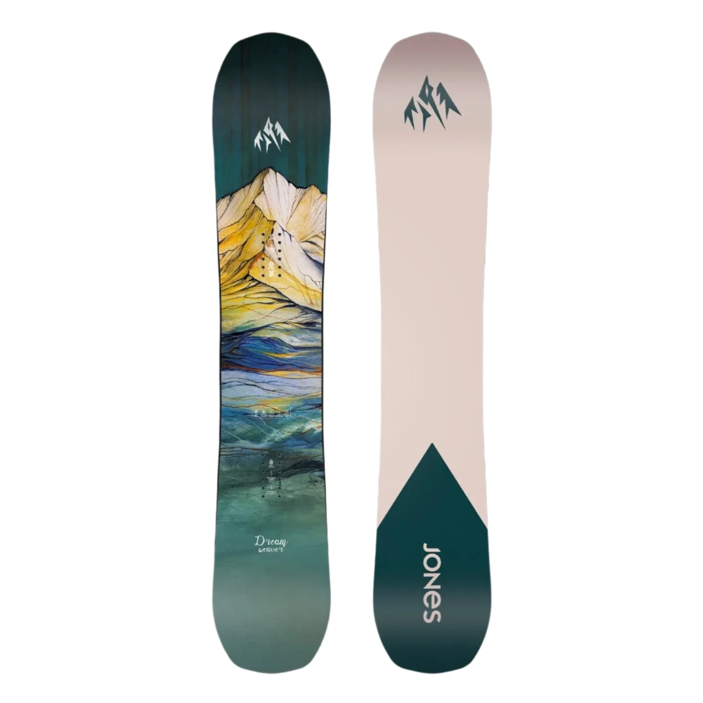 Jones Women's Dream Weaver Snowboard 2025 - All-Mountain Freestyle Snowboard for Women | Perfect for Park, Powder & Groomed Runs