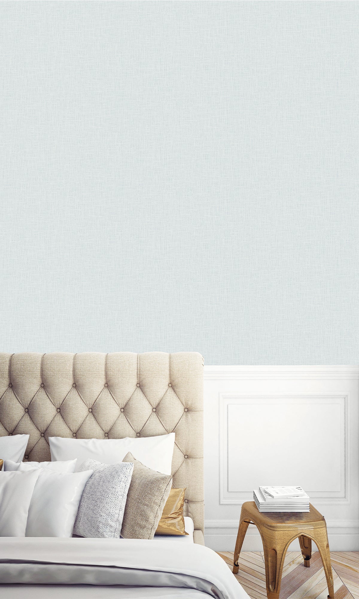 Premium Crystal Faux Linen Textured Vinyl Wallpaper Roll - Commercial Grade Peel & Stick (C7657) for Living Room, Bedroom, Office & Restaurant Decor