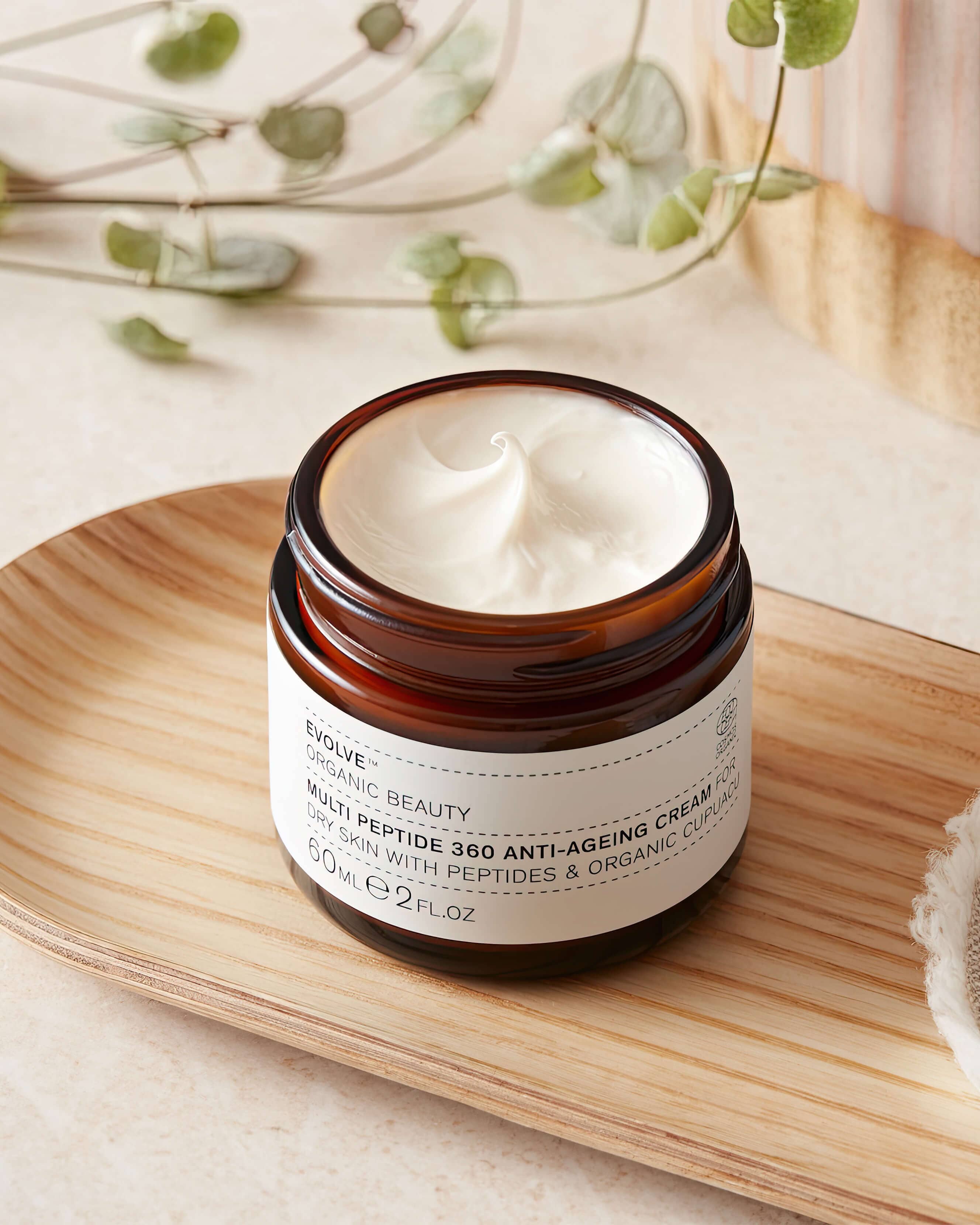 Multi Peptide 360 Anti Aging Face Cream for Wrinkles & Fine Lines - Hydrating & Firming Skincare for Day & Night Use