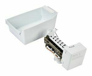 Amana ECKMFEZ2 Refrigerator Ice Maker Assembly - White Replacement Part for Kitchen Appliances (Perfect for Home, Office, and Restaurant Use)