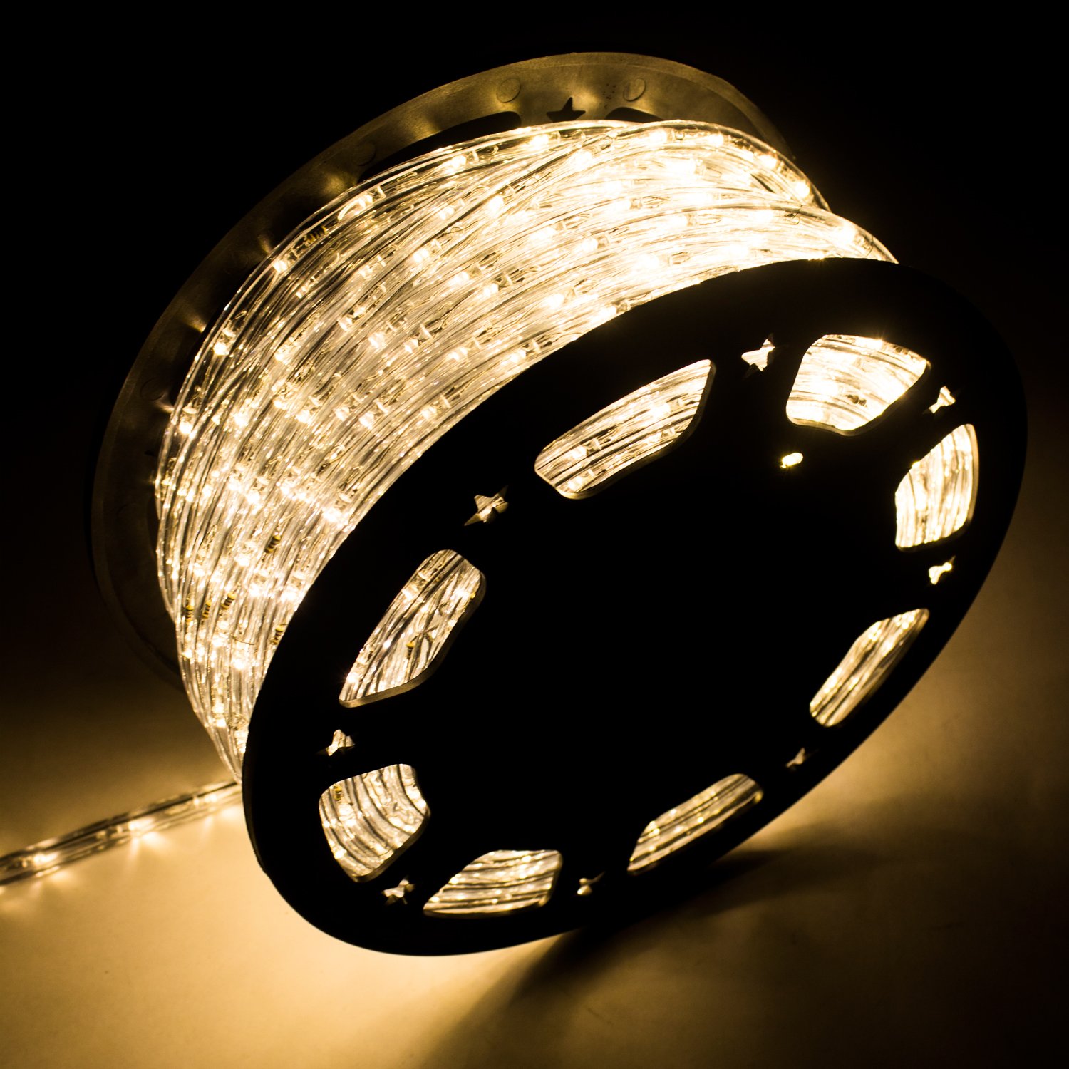 Clear PVC Tubing LED Rope Lights - Waterproof Flexible Decorative Lighting for Indoor/Outdoor Parties, Christmas, Weddings & Home Decor
