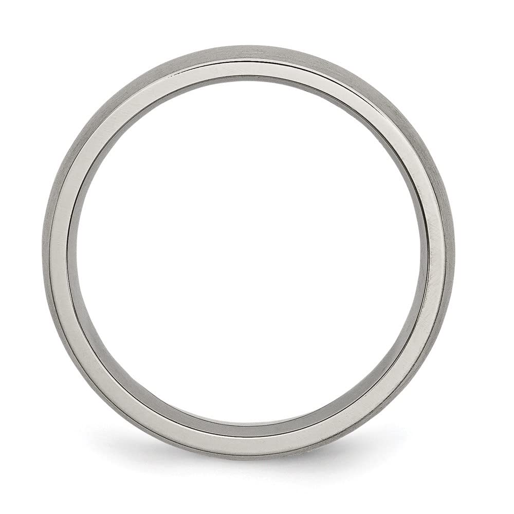 Premium Titanium Brushed Wedding Band Ring for Men & Women - Durable, Hypoallergenic & Comfort Fit - Perfect for Anniversaries, Engagements & Everyday Wear