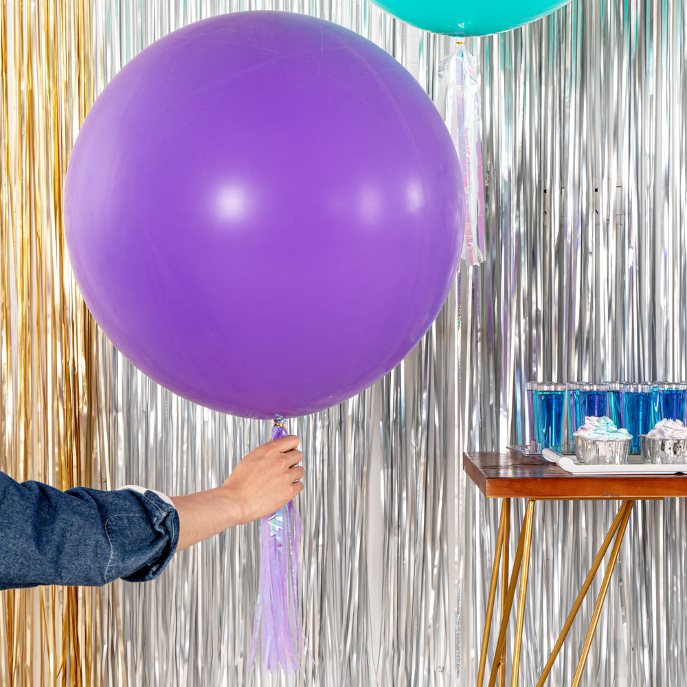 Balloonify 36-Inch Purple Latex Balloons - Pack of 10 | Perfect for Birthday Parties, Baby Showers & Wedding Decorations
