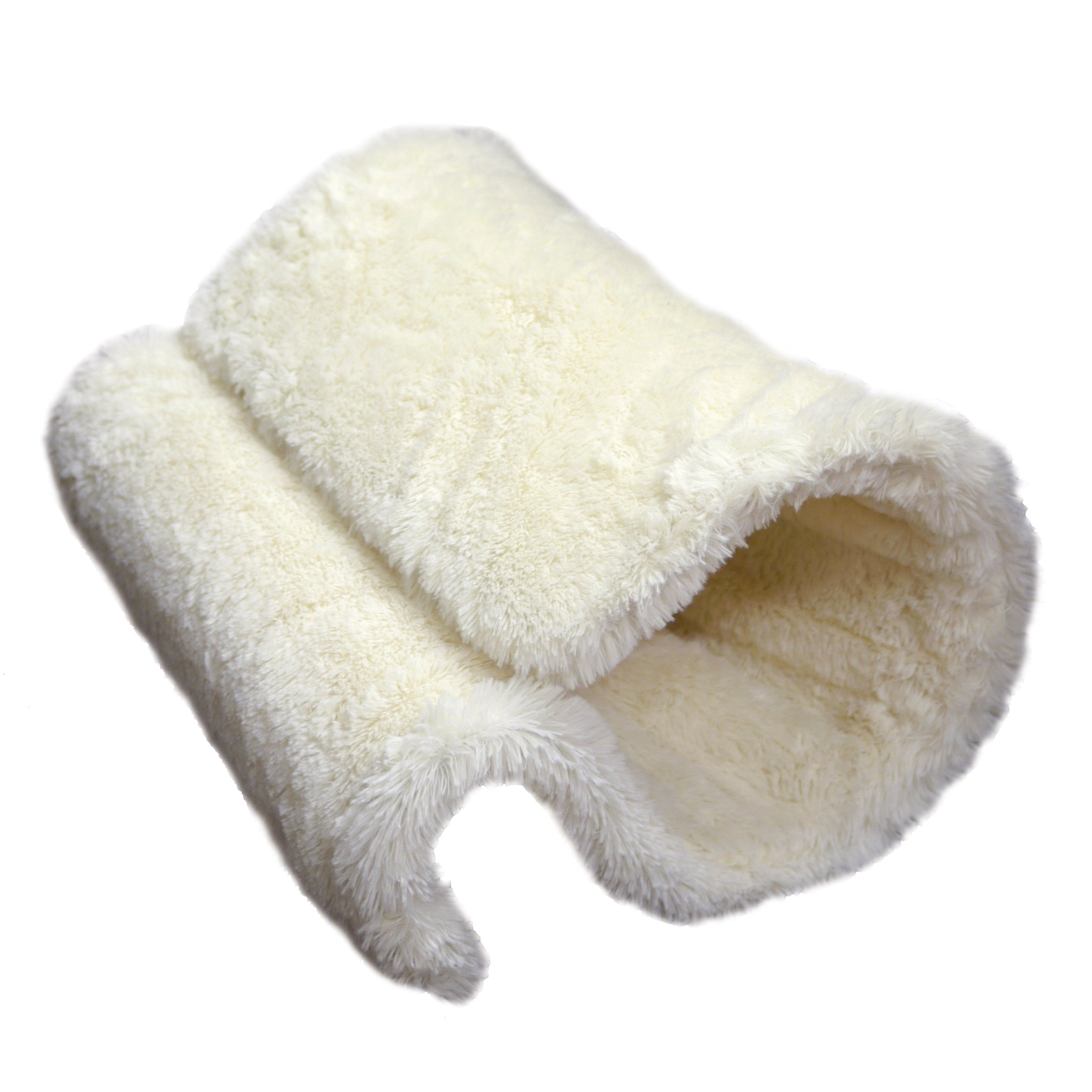 Premium Natural Sisal Cat Scratcher & Luxury Plush Cat Bed - Durable Scratching Post with Cozy Sleeping Spot for Indoor Cats, Perfect for Living Room or Bedroom