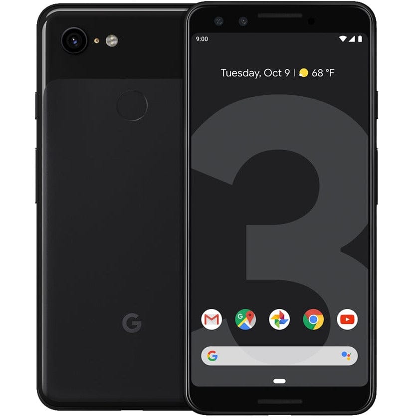 Google Pixel 3 64GB Unlocked Smartphone (Just Black) - Verizon Compatible - Perfect for Photography, Streaming & Business Use