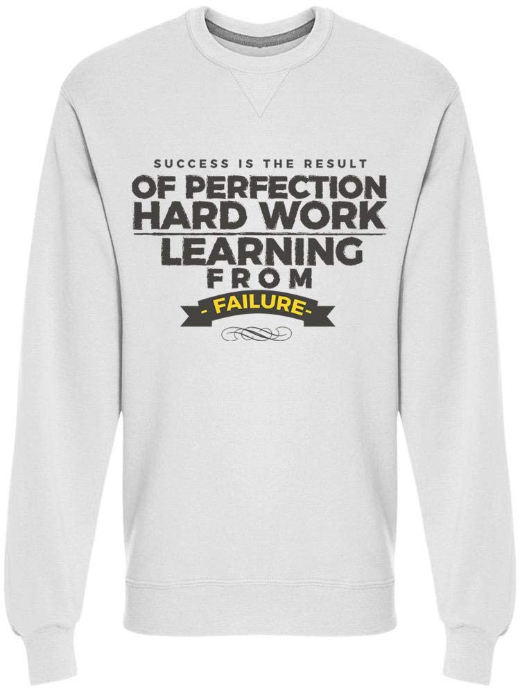 Success Is The Result Men's Motivational Sweatshirt - Soft Cotton Pullover Hoodie for Gym, Workout & Casual Wear